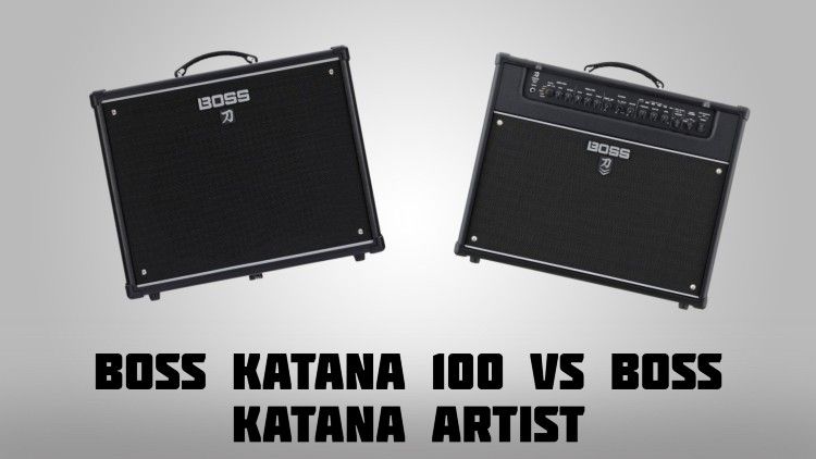 Boss Katana 100 vs Boss Katana Artist