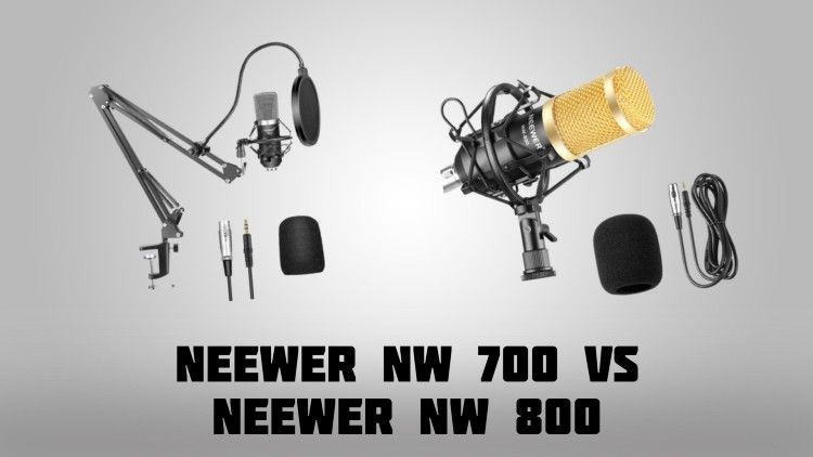 Neewer NW 700 vs Neewer NW 800