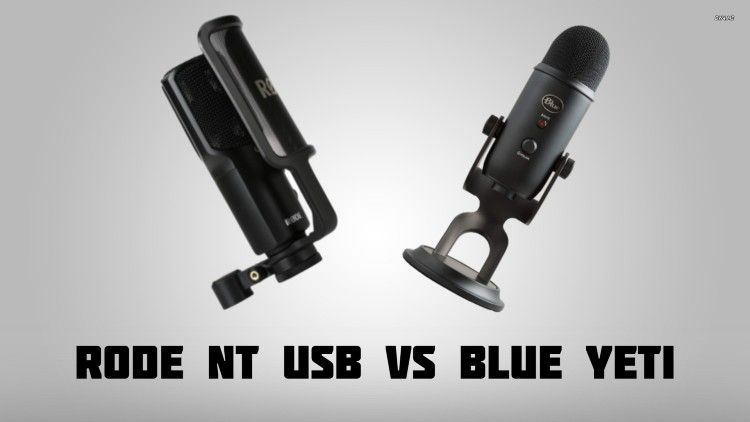 Rode NT USB vs Blue Yeti 2