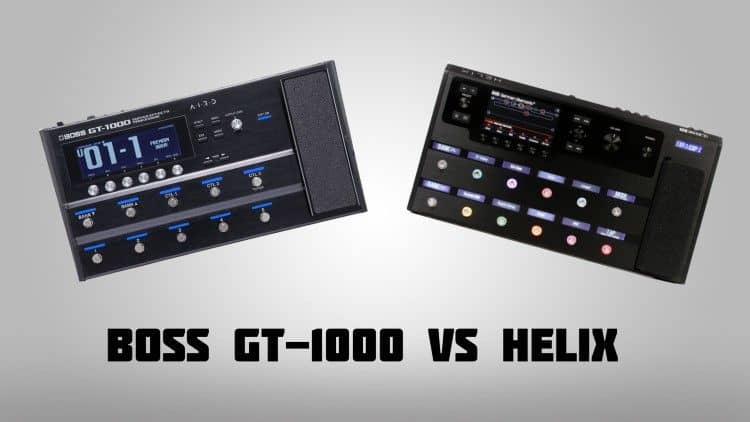 cigar dollar Bestemt Boss GT-1000 vs Helix: Which should you buy? | TalkinMusic