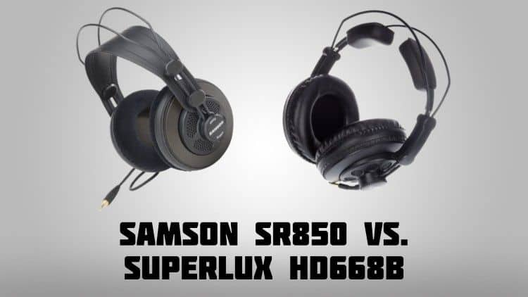 Samson SR850 vs Superlux HD668B